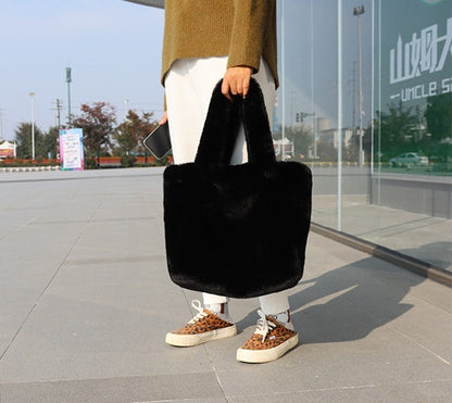 Faux - Fur Tote Bag