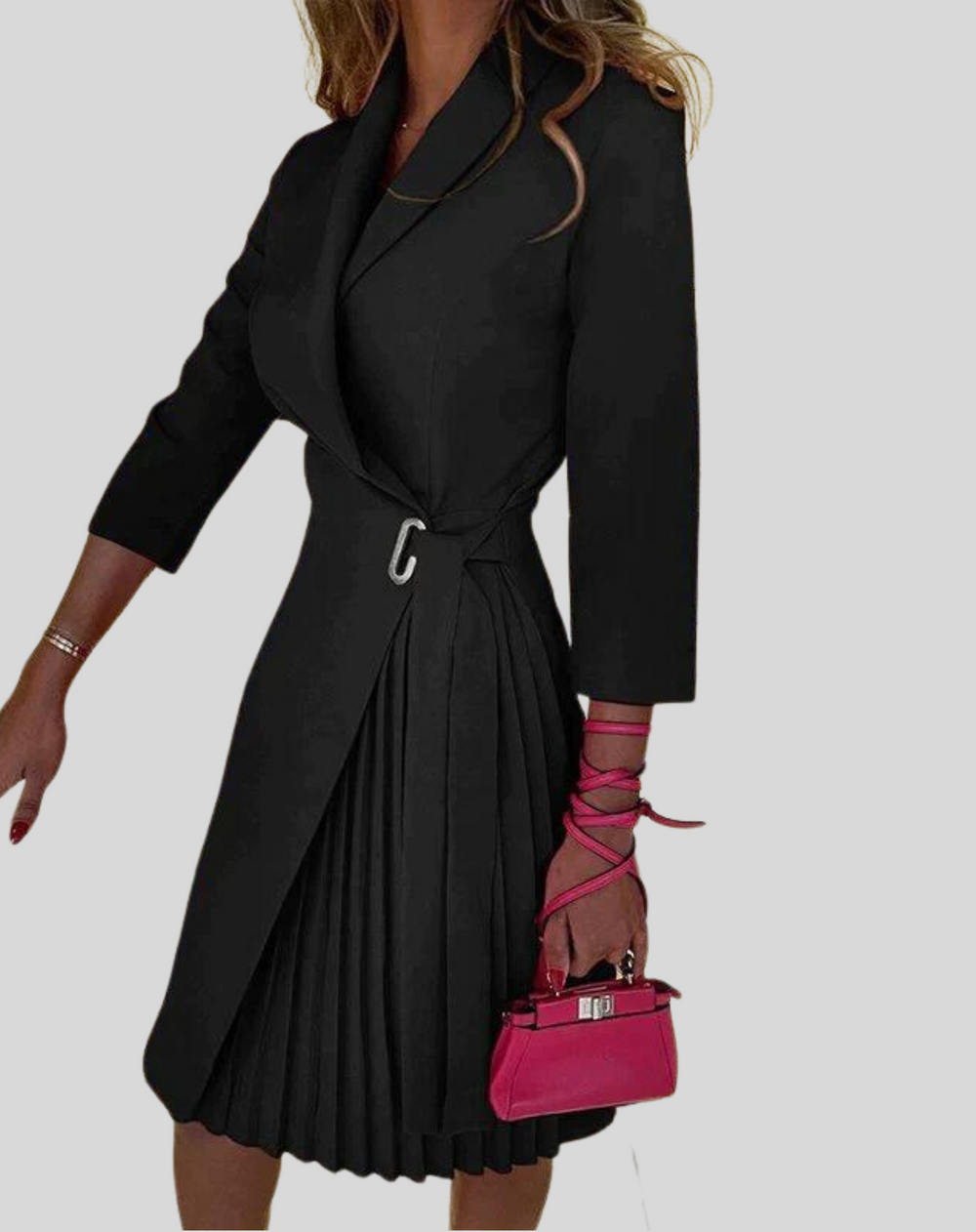 Naëlle - Geplooide Blazerjurk