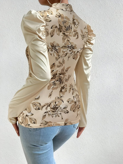 Charelle - Elegante Blouse met Bloemenprint