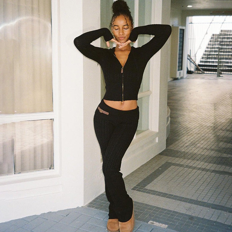 Sophia™ - Stijlvolle Knit Two-Piece Set