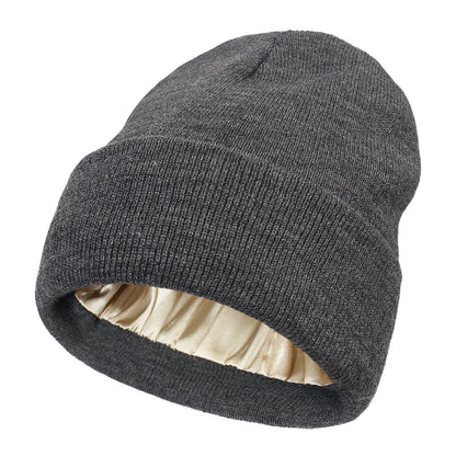 Hatty - Satijnen Binnenvoering Beanie