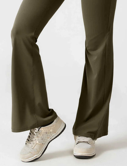 Elena - Flared V-Back Jumpsuit