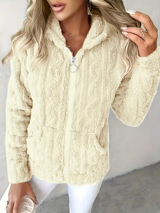 Nora | Lange Mouwen Hoodie Met Rits