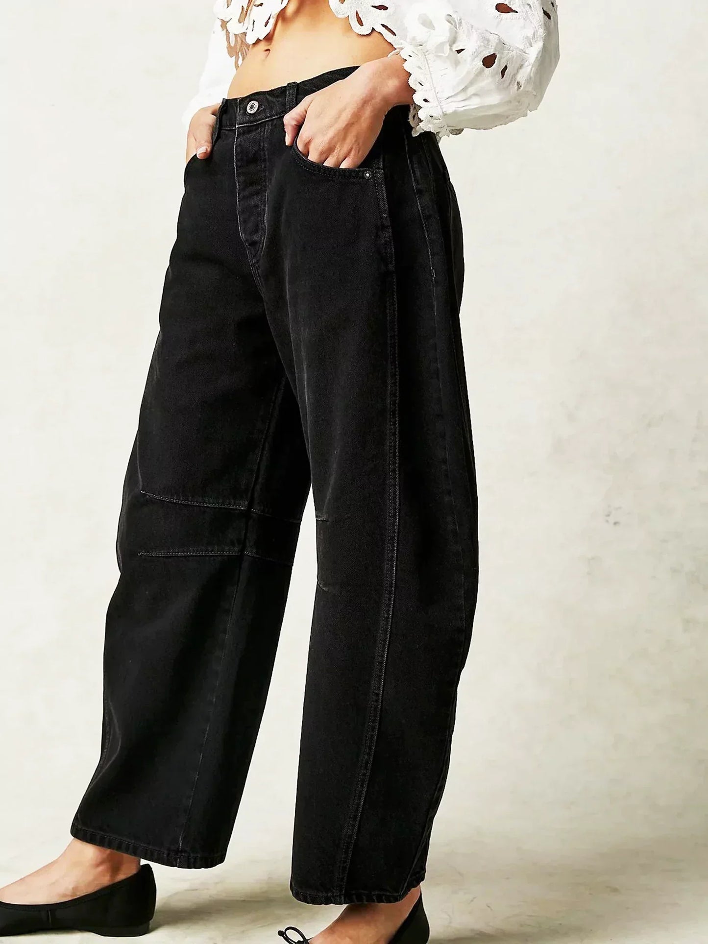 High Waist Wide Leg Jeans