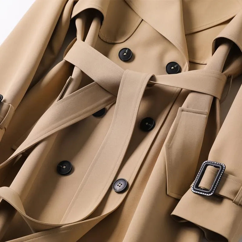 Emilia™ Elegante trenchcoat