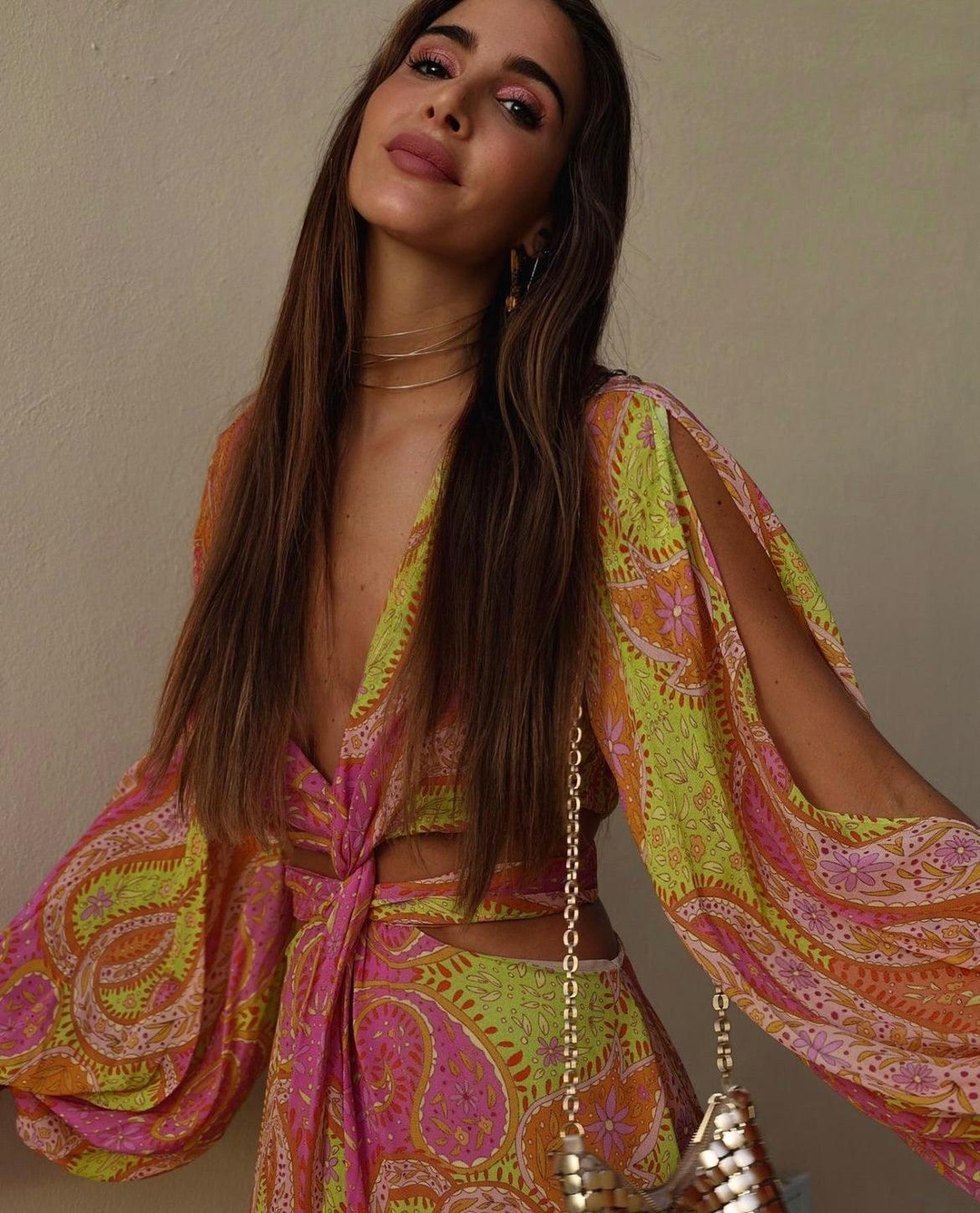 Zarina - Paisley Print Jurk