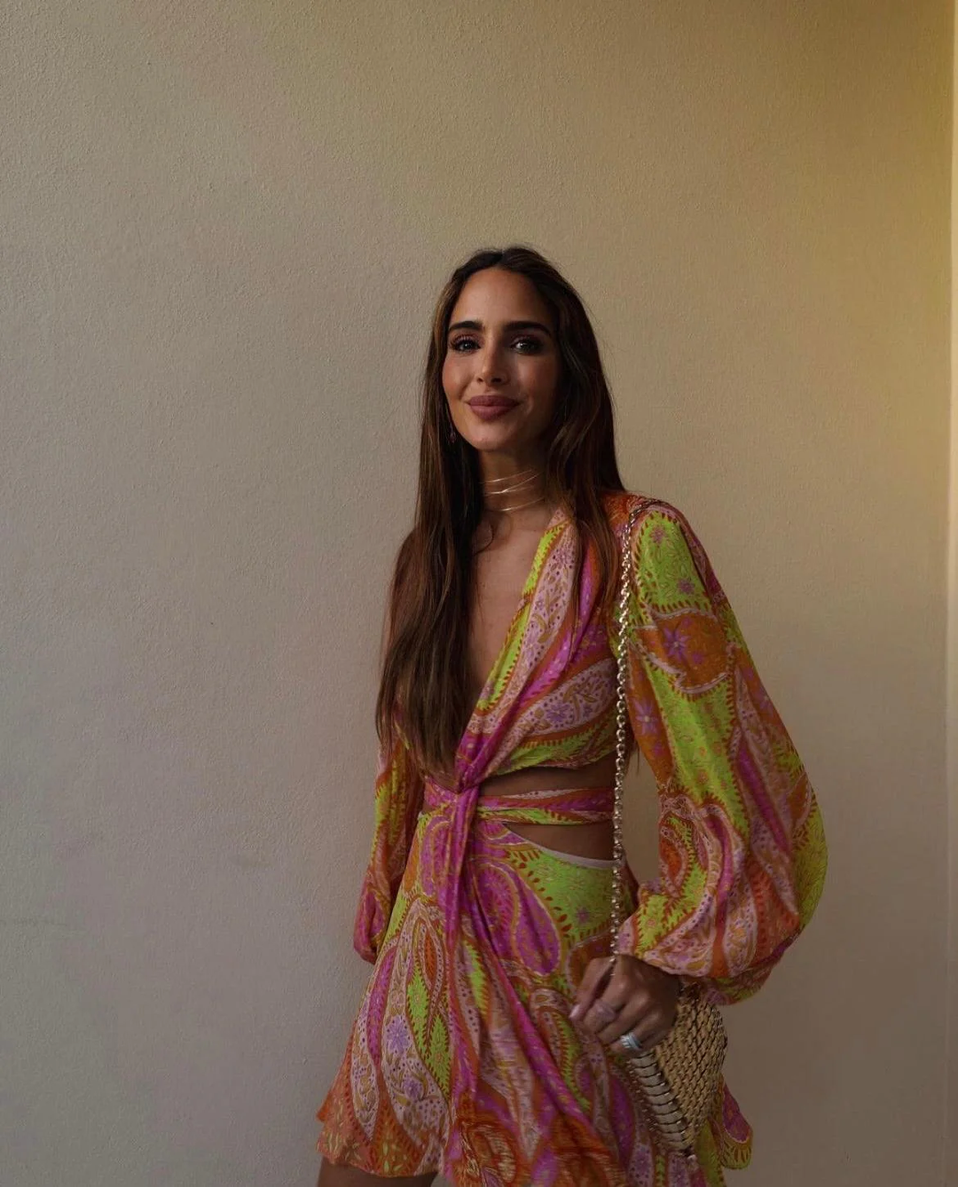 Zarina - Paisley Print Jurk