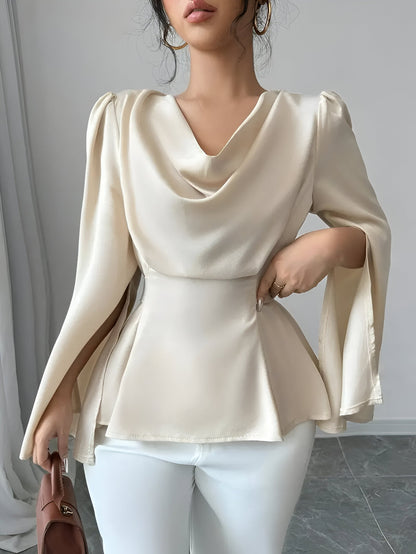Billie - Elegante Blouse met Splitmouwen