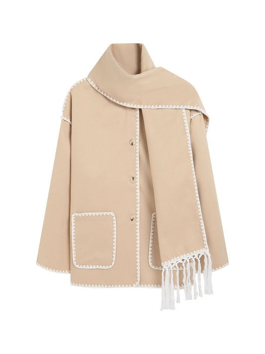 Sofie™ - Luxe Sjaal Jas