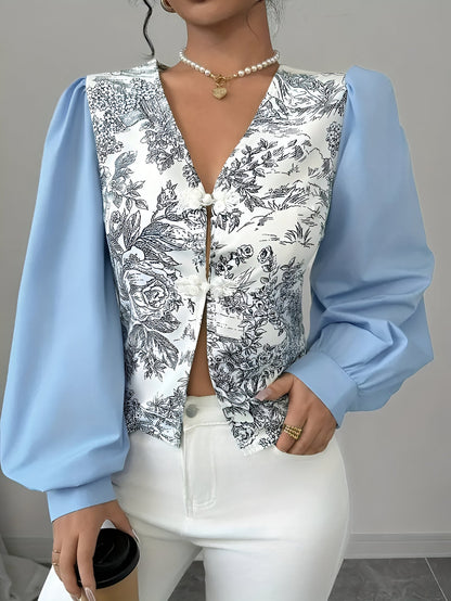 Blair - Bloemenprint Blouse