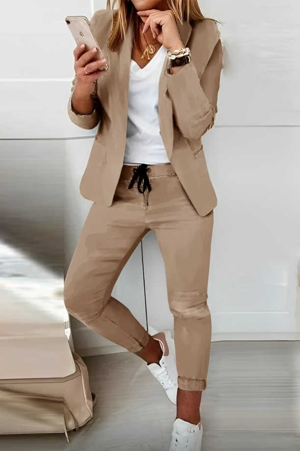 Gwen - 2-delige Blazer Set Dames