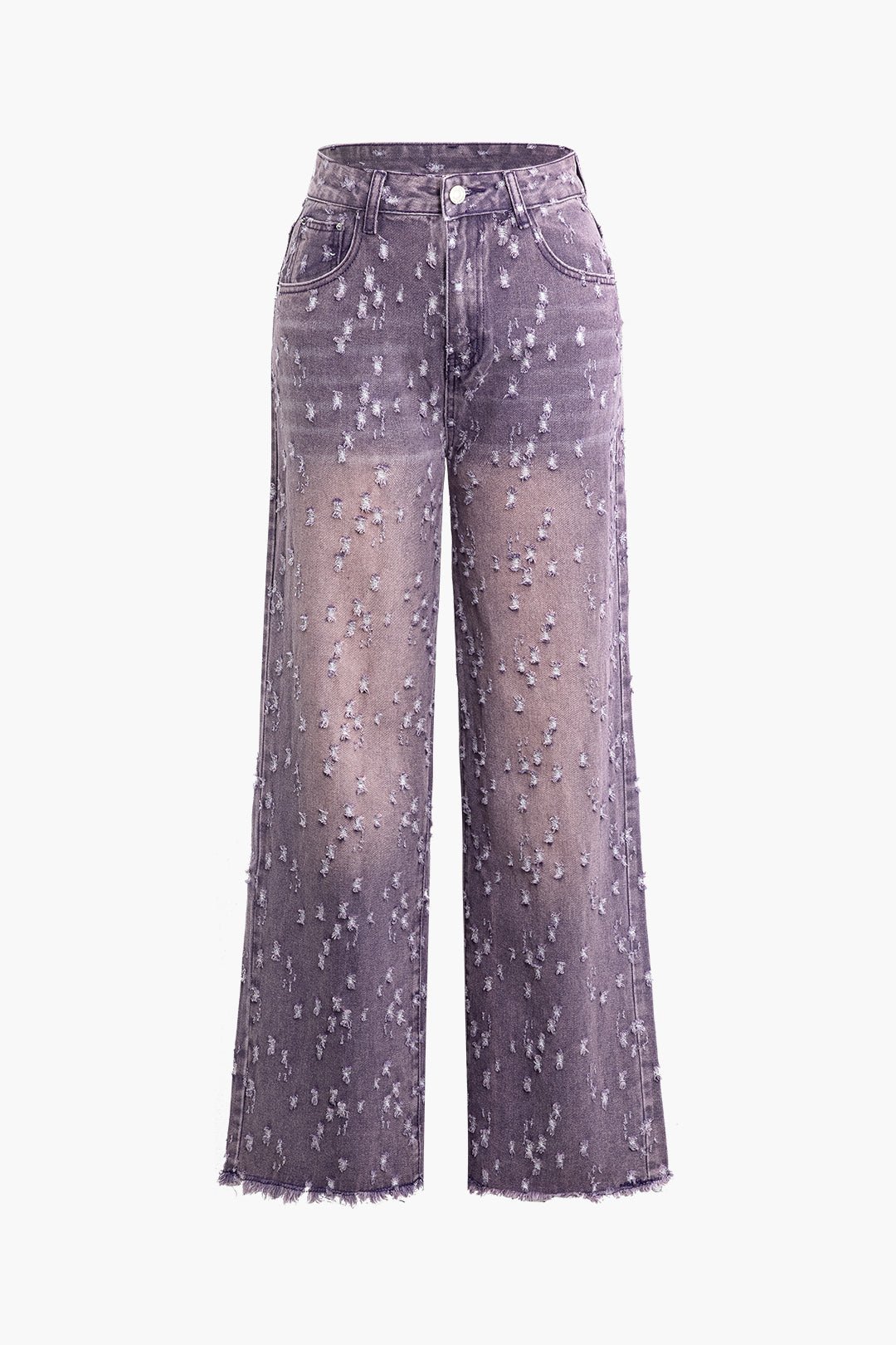 Karoline | Gewassen Wide-Leg-Jeans