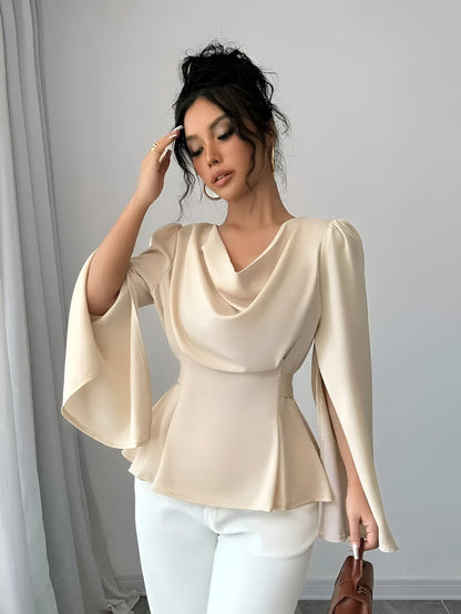 Billie - Elegante Blouse met Splitmouwen