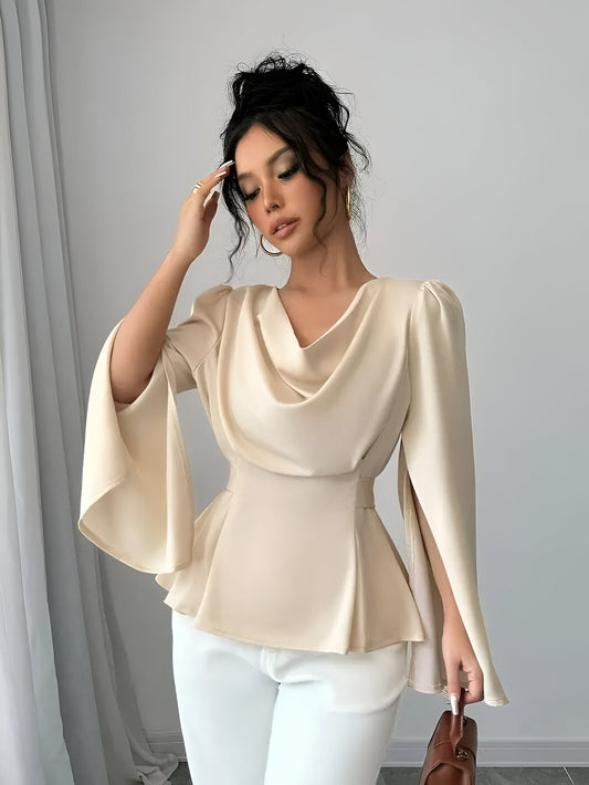Billie - Elegante Blouse met Splitmouwen
