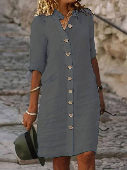 Maelis - Klassieke Shirt Dress