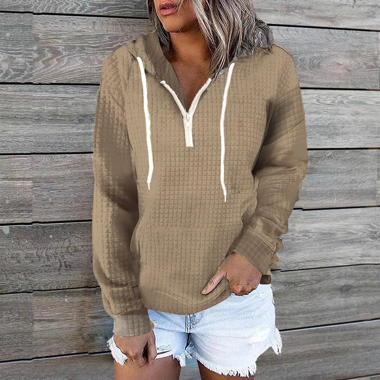 Dames Relaxed Fit Hoodie – Casual Sweatshirt voor Dagelijks Gebruik