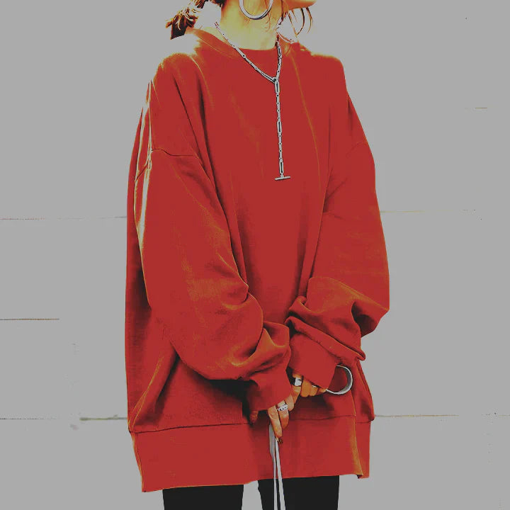 Dames Plus Size Trui – Gebreid, Grote maten, Casual, Herfst/Winter