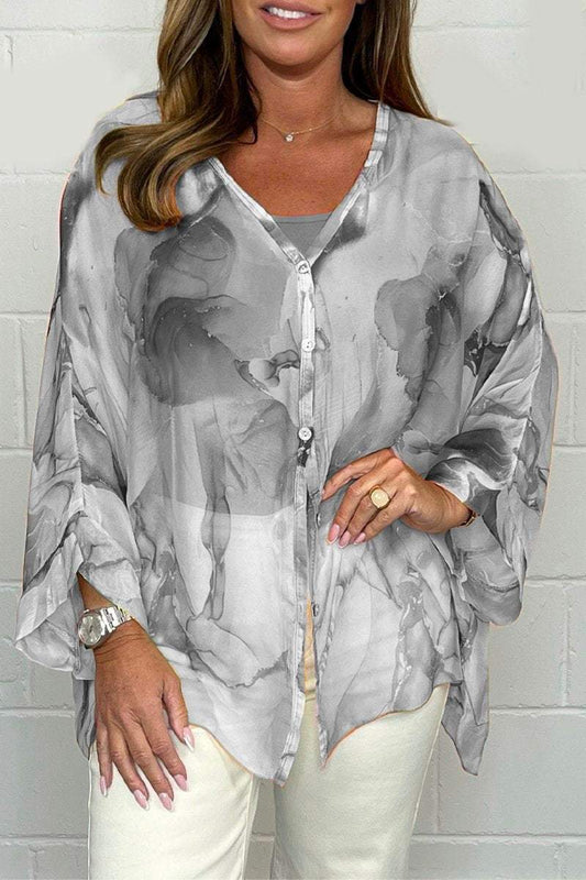 Noa - Stijlvolle Lichtgewicht Blouse met Print voor Dames