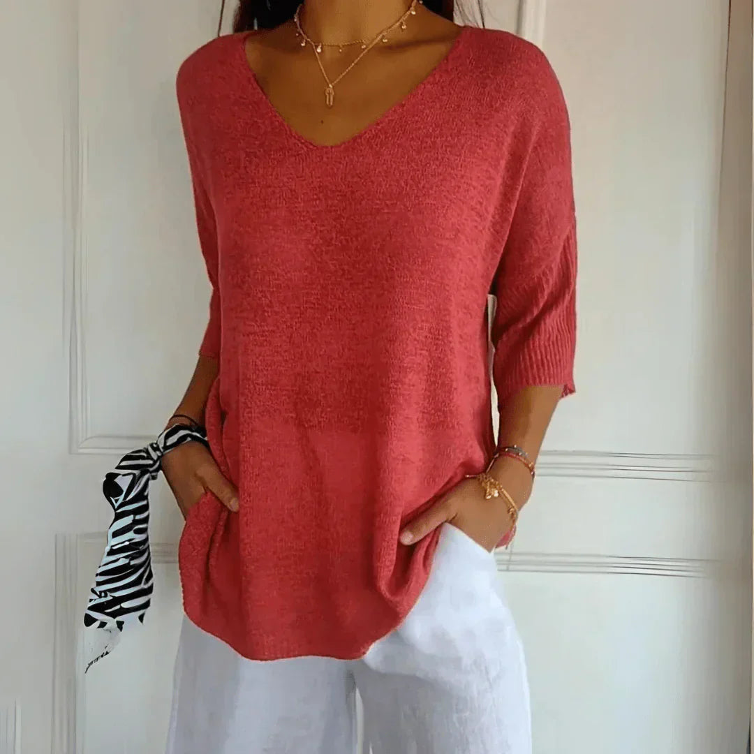 Nola - Relaxed Elegante Top