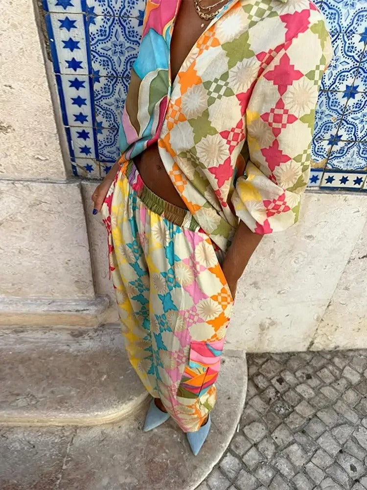 Fayola - Island Set en Jurk