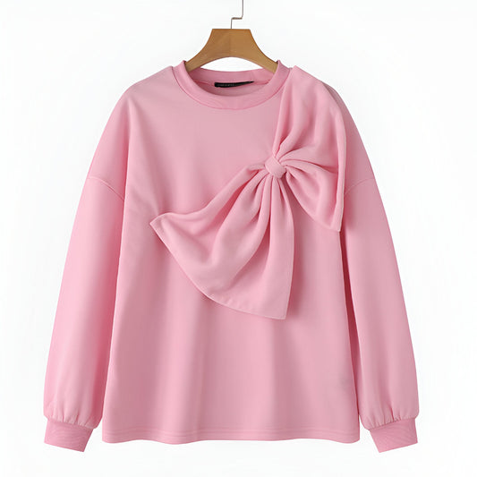 Cassandra - Sweatshirt met Strikdetail