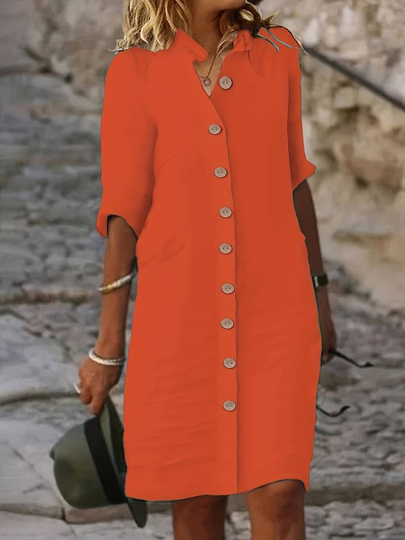 Maelis - Klassieke Shirt Dress