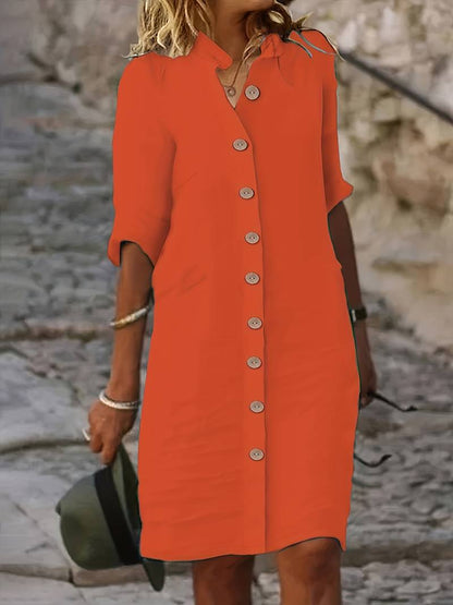 Maelis - Klassieke Shirt Dress