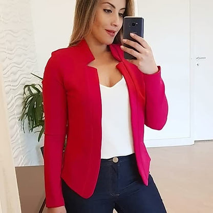 Dames Relaxed Fit Blazer – Colbert voor Casual & Zakelijk, Streetstyle Tussenjas Lente/Herfst