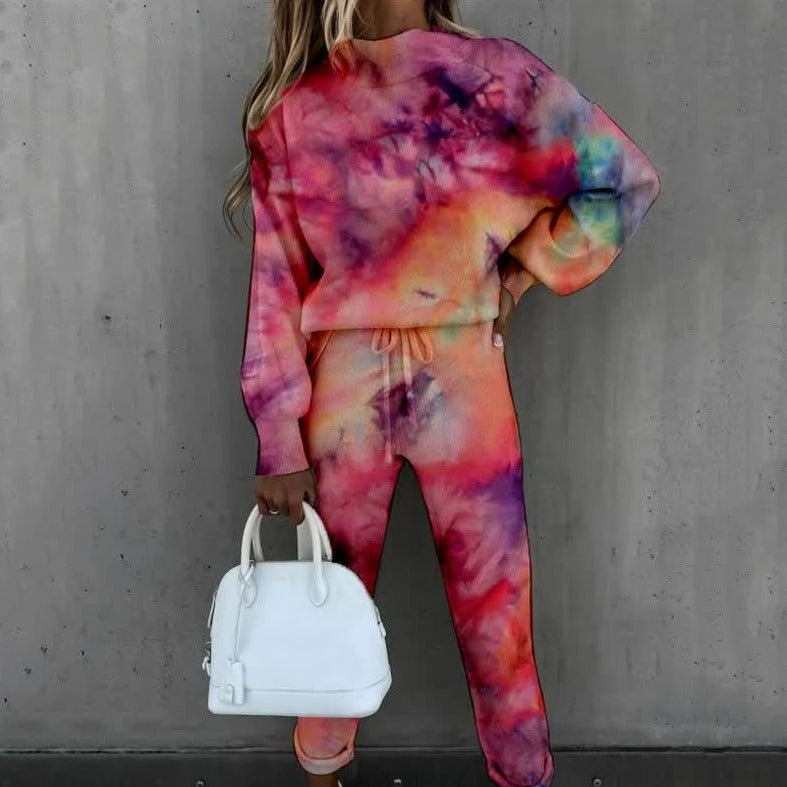 Dames Casual Trainingspak – Comfortabele Set voor Herfst en Sportactiviteiten