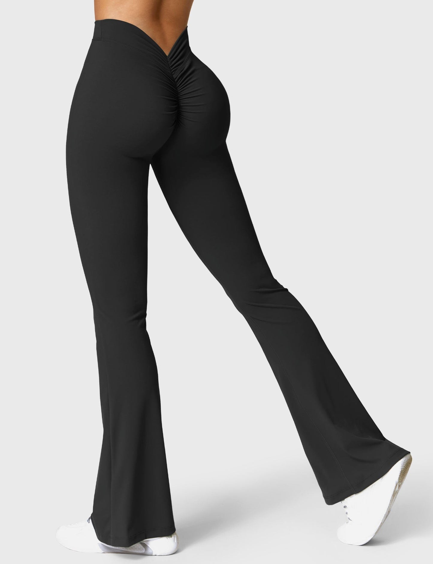 Mary | Flared Scrunch Leggings