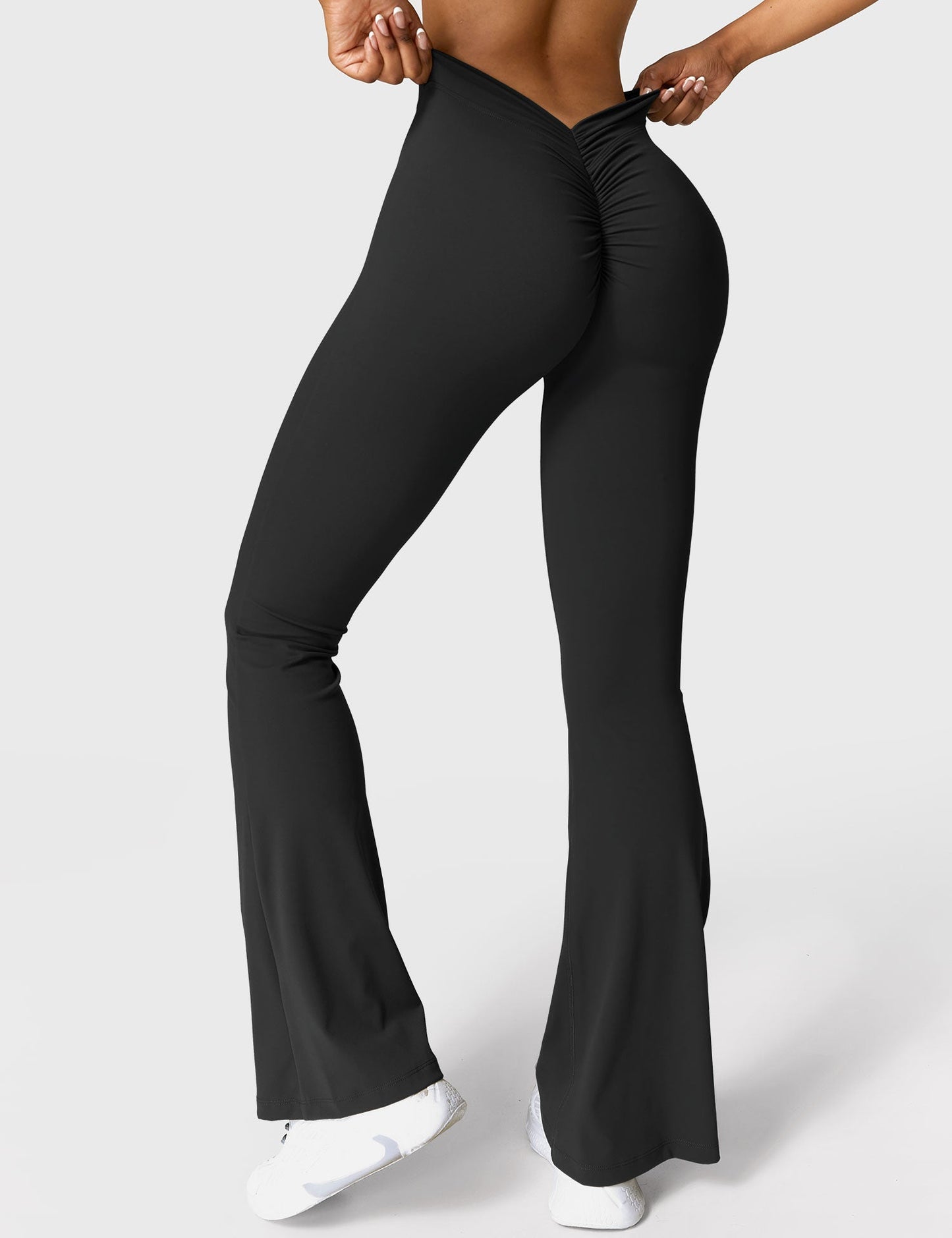 Mary | Flared Scrunch Leggings