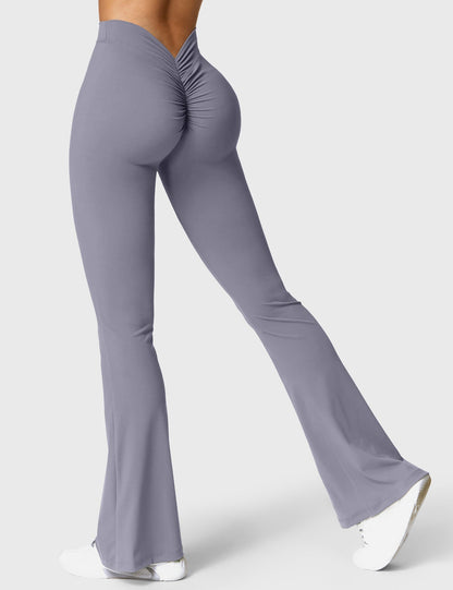 Mary | Flared Scrunch Leggings
