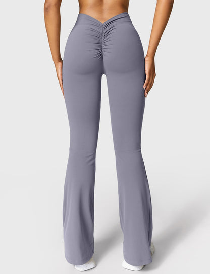 Mary | Flared Scrunch Leggings