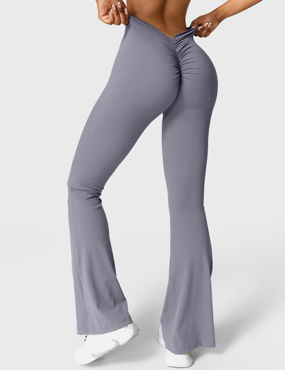 Mary | Flared Scrunch Leggings