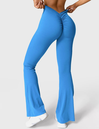 Mary | Flared Scrunch Leggings