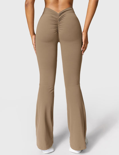 Mary | Flared Scrunch Leggings