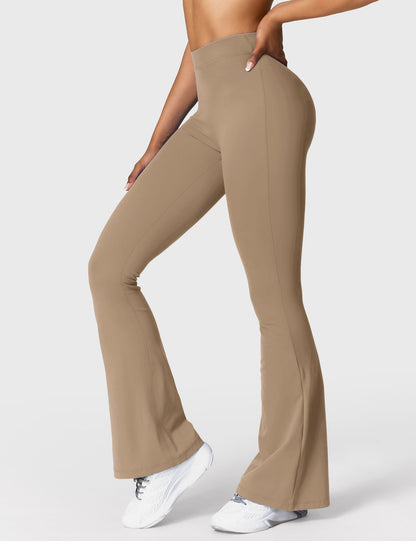 Mary | Flared Scrunch Leggings