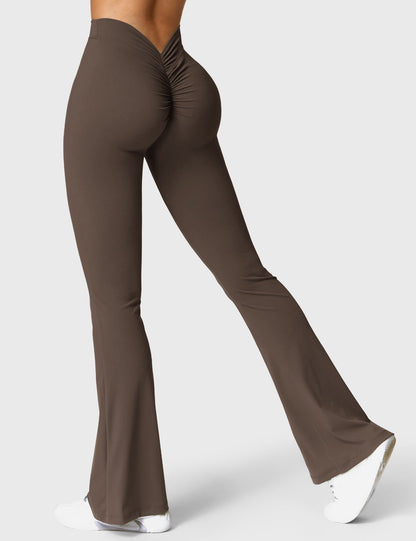 Mary | Flared Scrunch Leggings