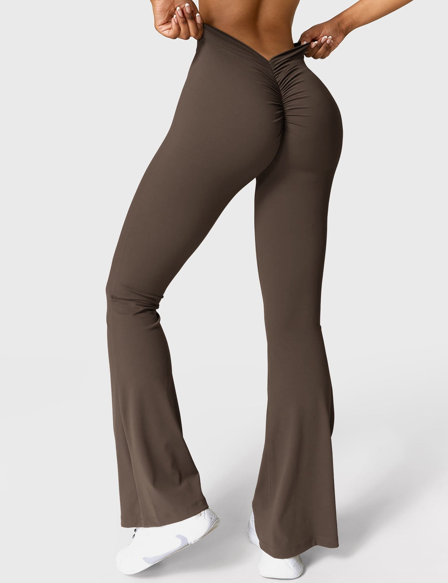 Mary | Flared Scrunch Leggings