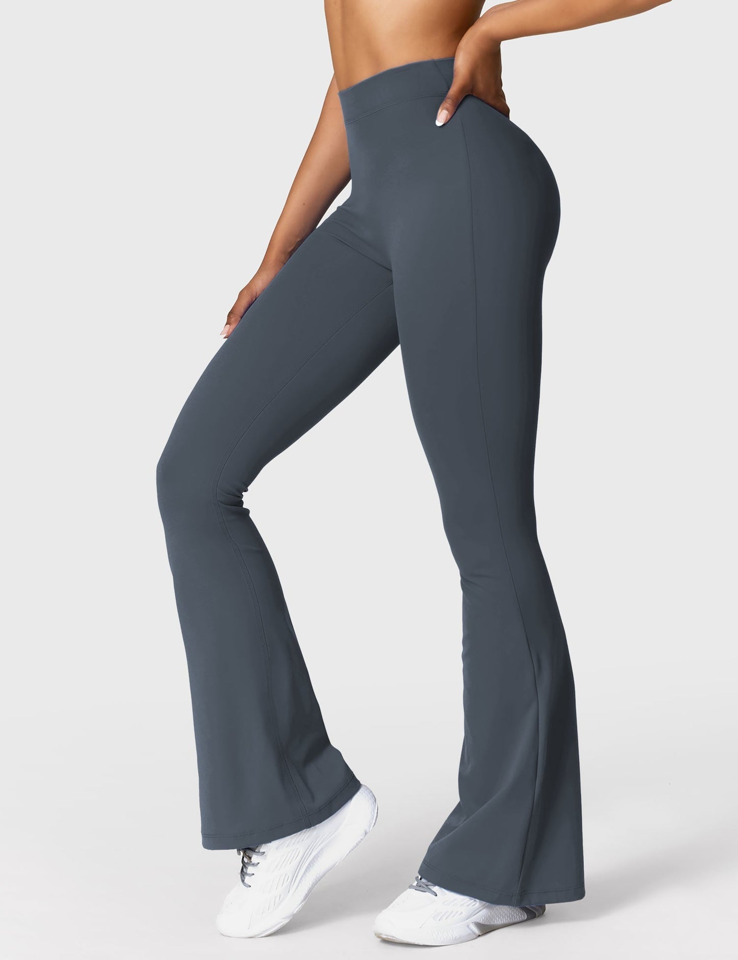 Mary | Flared Scrunch Leggings