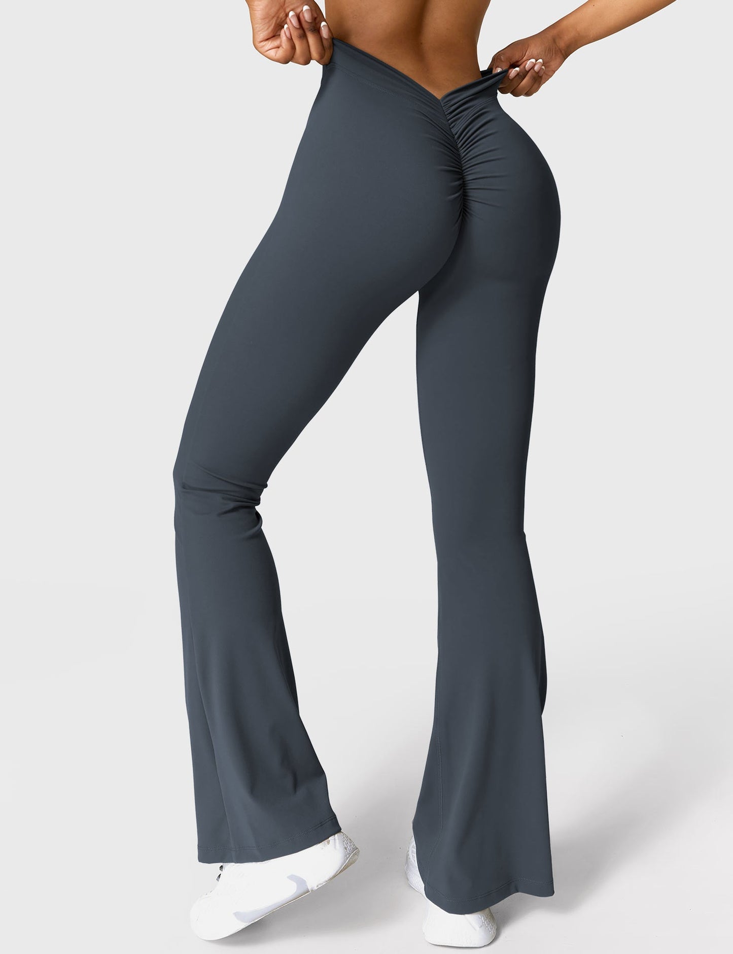 Mary | Flared Scrunch Leggings