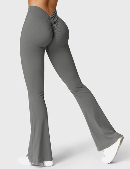 Mary | Flared Scrunch Leggings