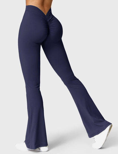 Mary | Flared Scrunch Leggings