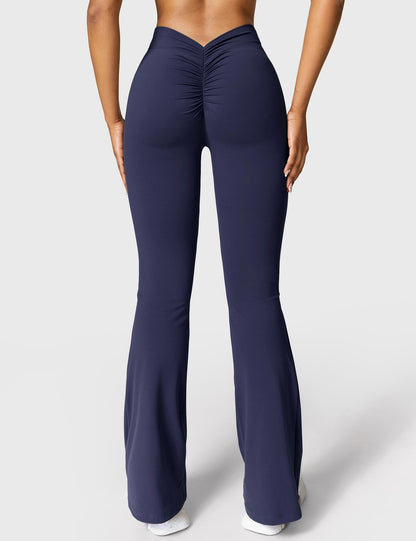 Mary | Flared Scrunch Leggings