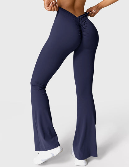 Mary | Flared Scrunch Leggings