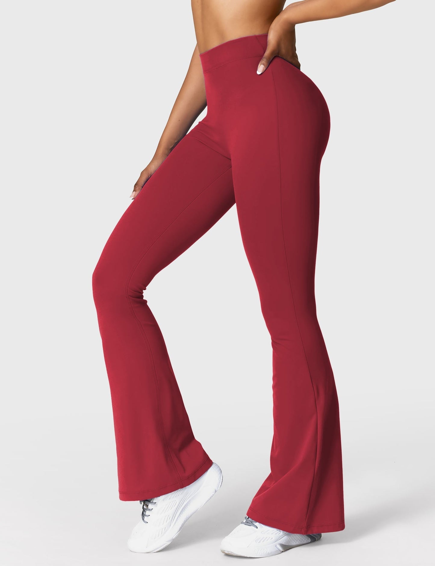 Mary | Flared Scrunch Leggings
