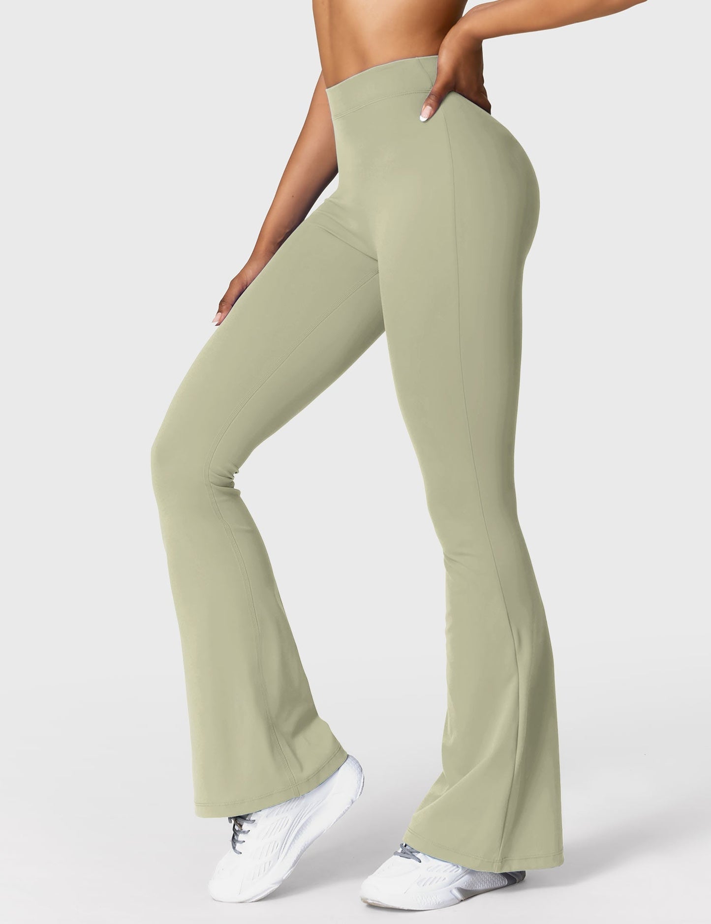 Mary | Flared Scrunch Leggings