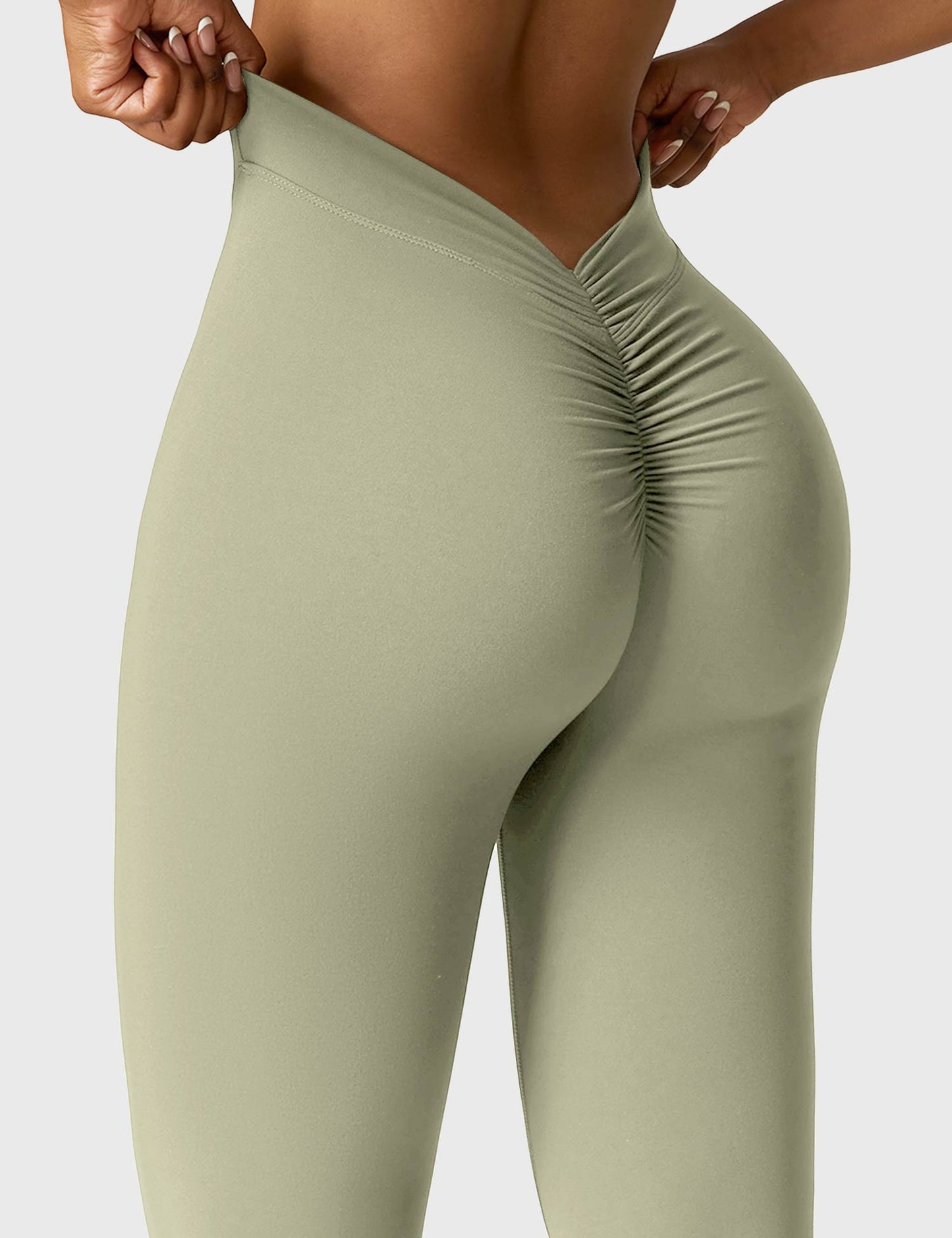 Mary | Flared Scrunch Leggings