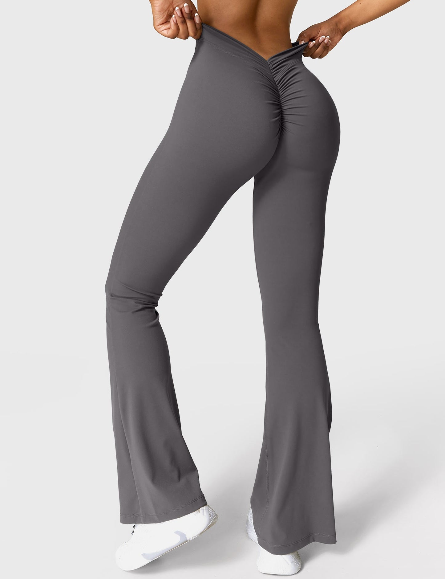 Mary | Flared Scrunch Leggings