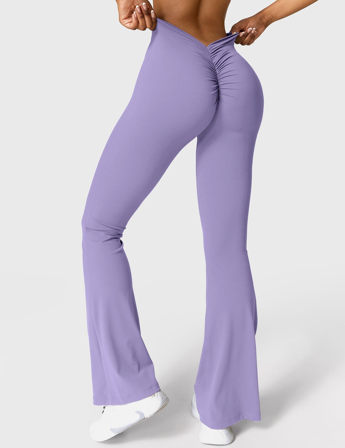 Mary | Flared Scrunch Leggings